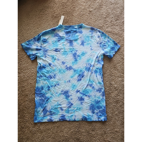 Victoria’s Secret PINK Campus Crew Neck Short Sleeve T-Shirt Top SMALL Tie-Dye - Picture 3 of 3